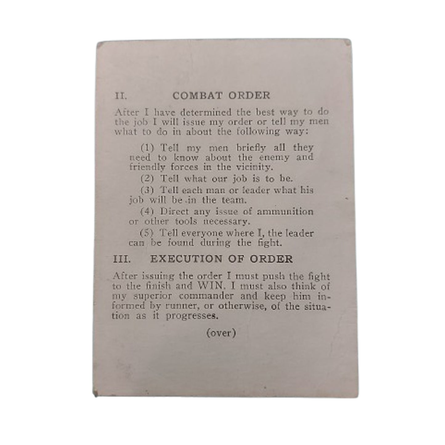 WW2 Canadian Operation Kiska Soldier's Manual