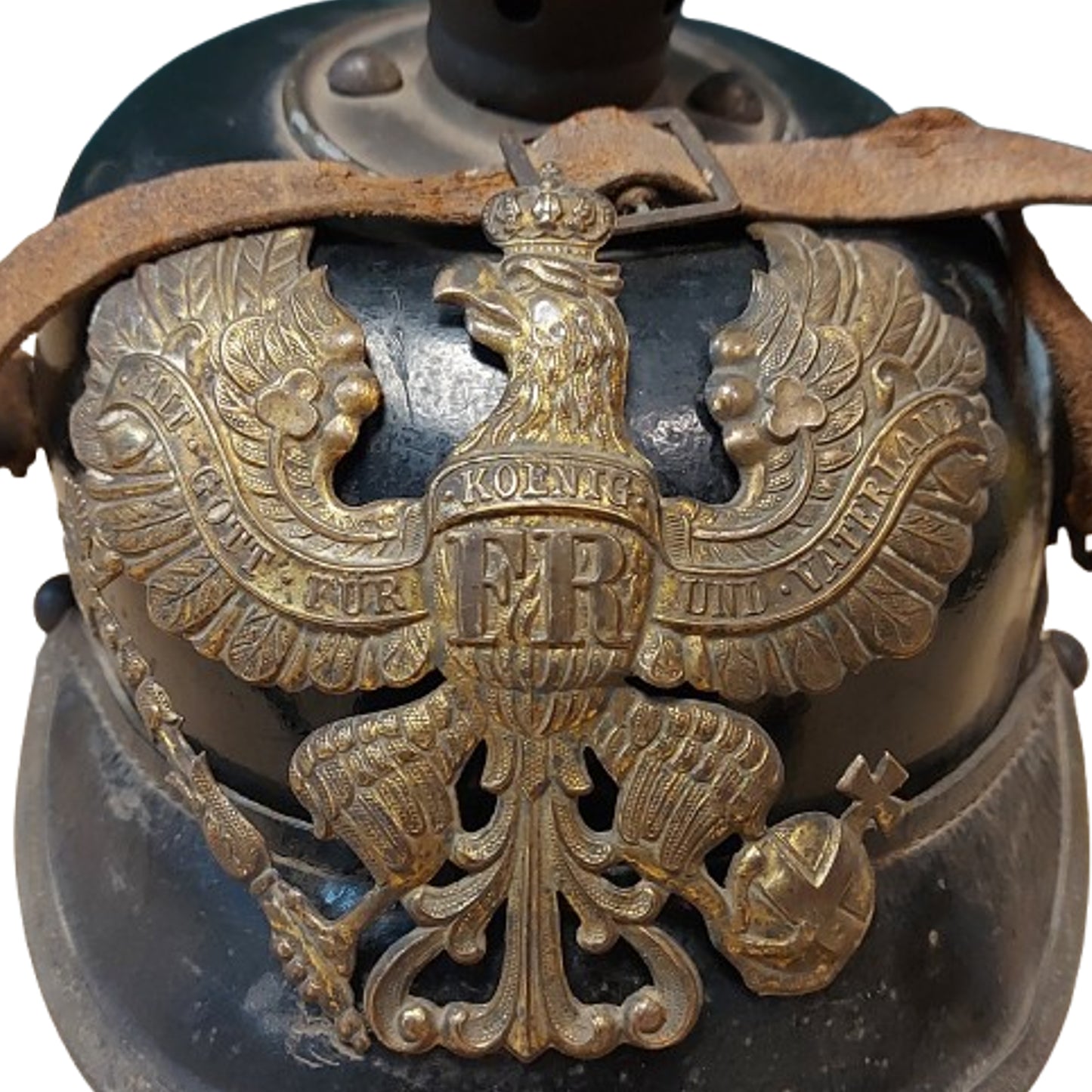 WW1 Imperial German M95 Prussian Pickelhaube Helmet