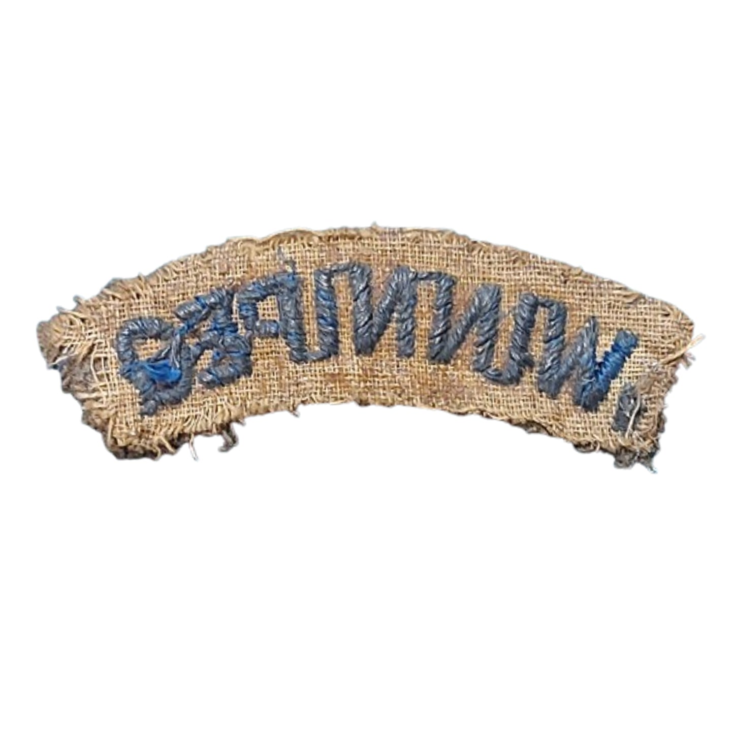 WW1 Canadian WINNIPEG Cloth Shoulder Title