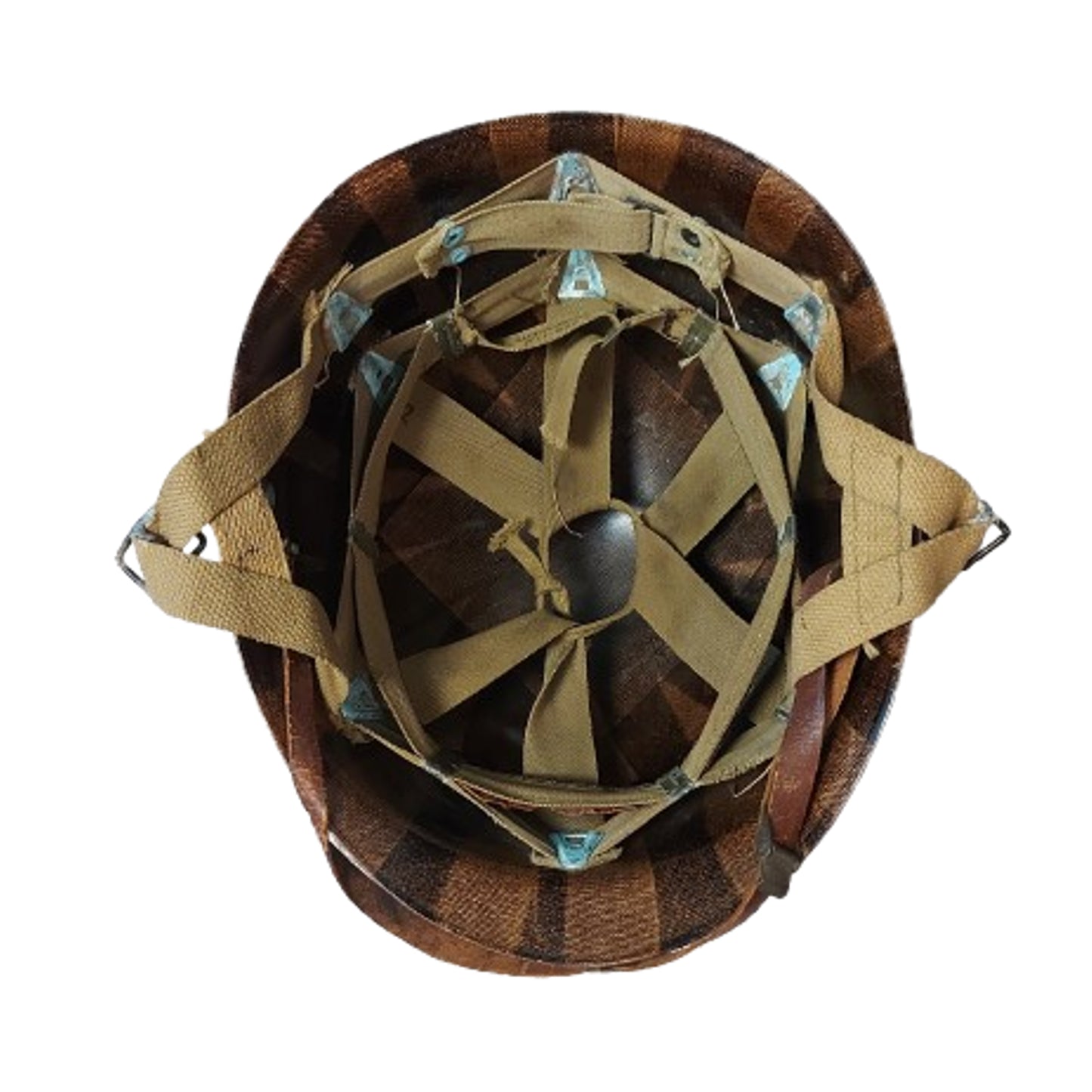 WW2 United States Allied Airborne Painted M1 Helmet Liner