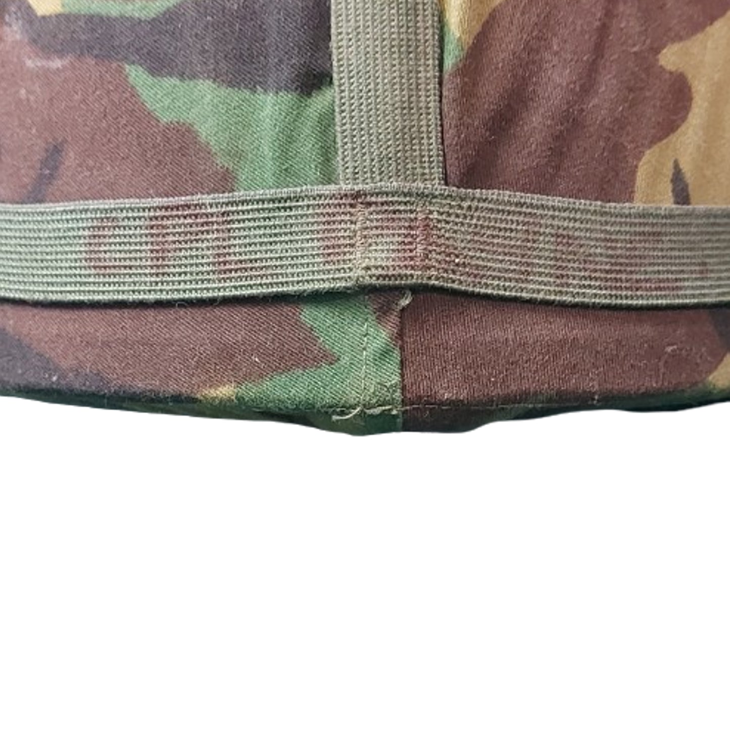 Post-WW2 British Army Named MkVI Ballistic Helmet With DPM Cover