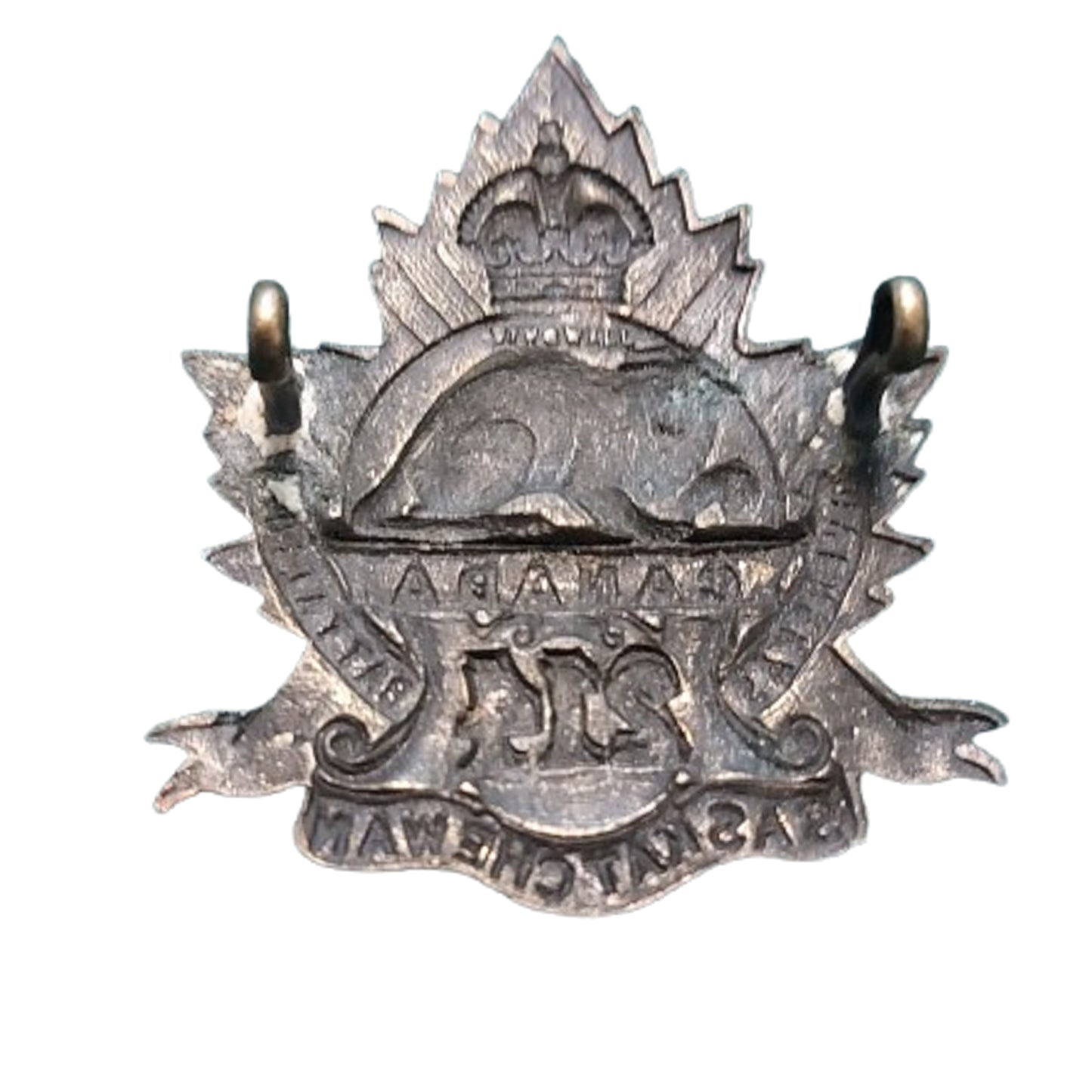 WW1 Canadian CEF 214th Battalion Saskatchewan Cap Badge