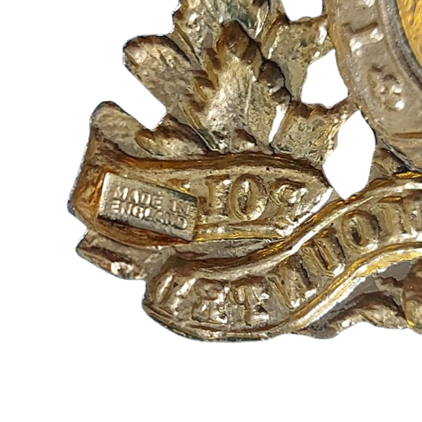 WW2 Royal Canadian Mounted Police RCMP Cap Badge #2