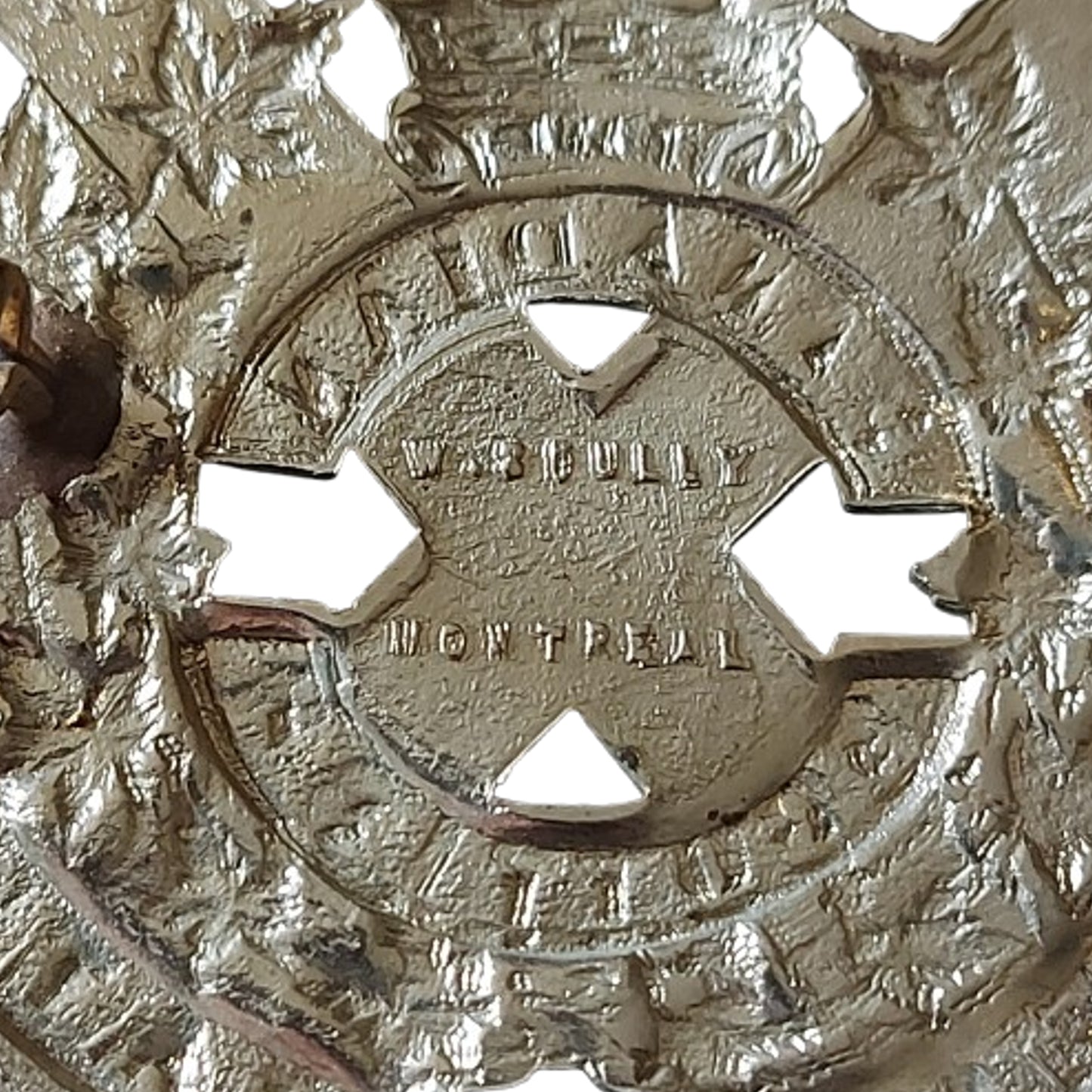 WW2 Canadian Scottish Cap Badge Scully Montreal