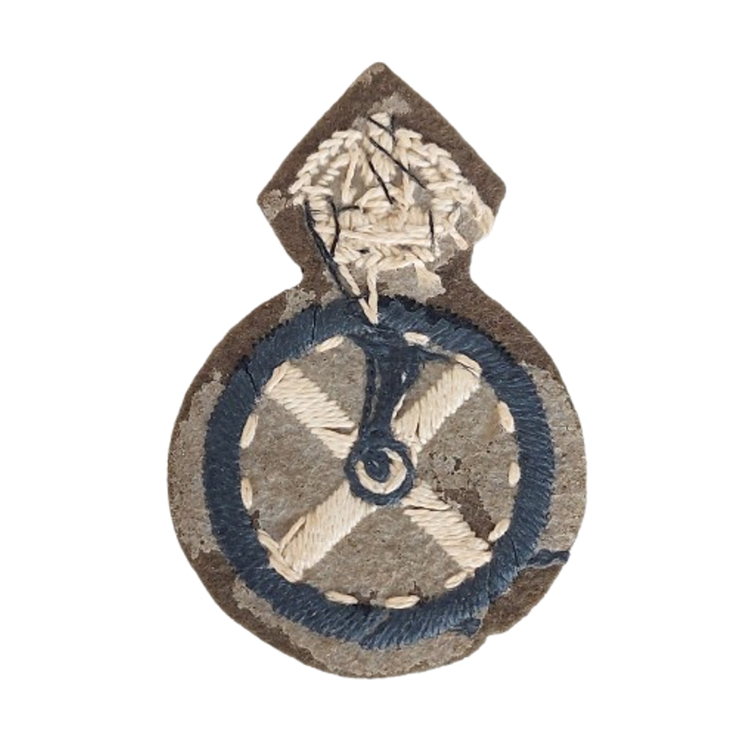 WW2 British Army Driver Instructor Cloth Trade Badge