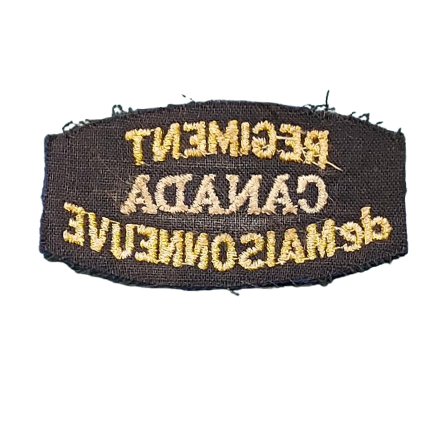 Post-Canadian Regiment de Maisonneuve Shoulder Title