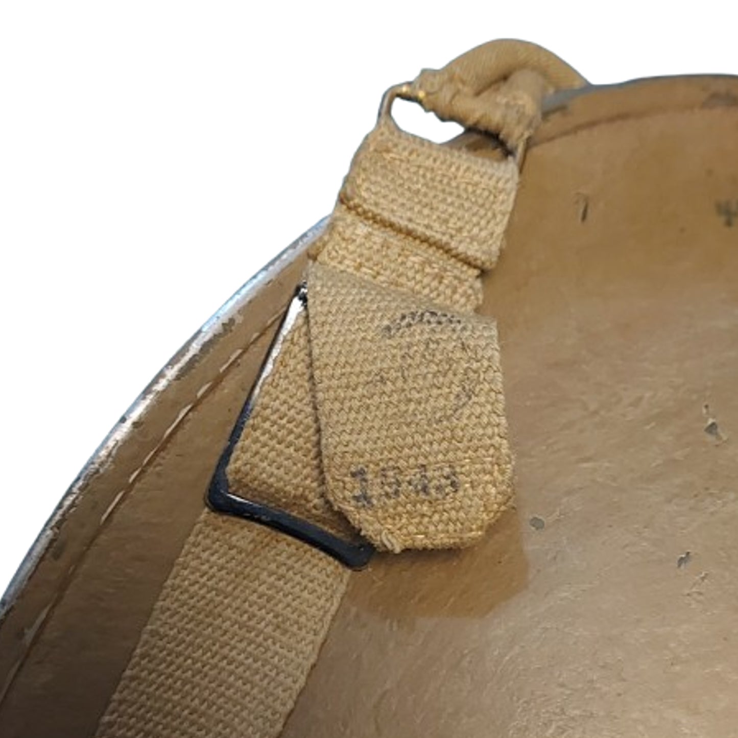 WW2 Canadian RCE Royal Canadian Engineers Flashed Mk.II Camouflage Helmet 1942