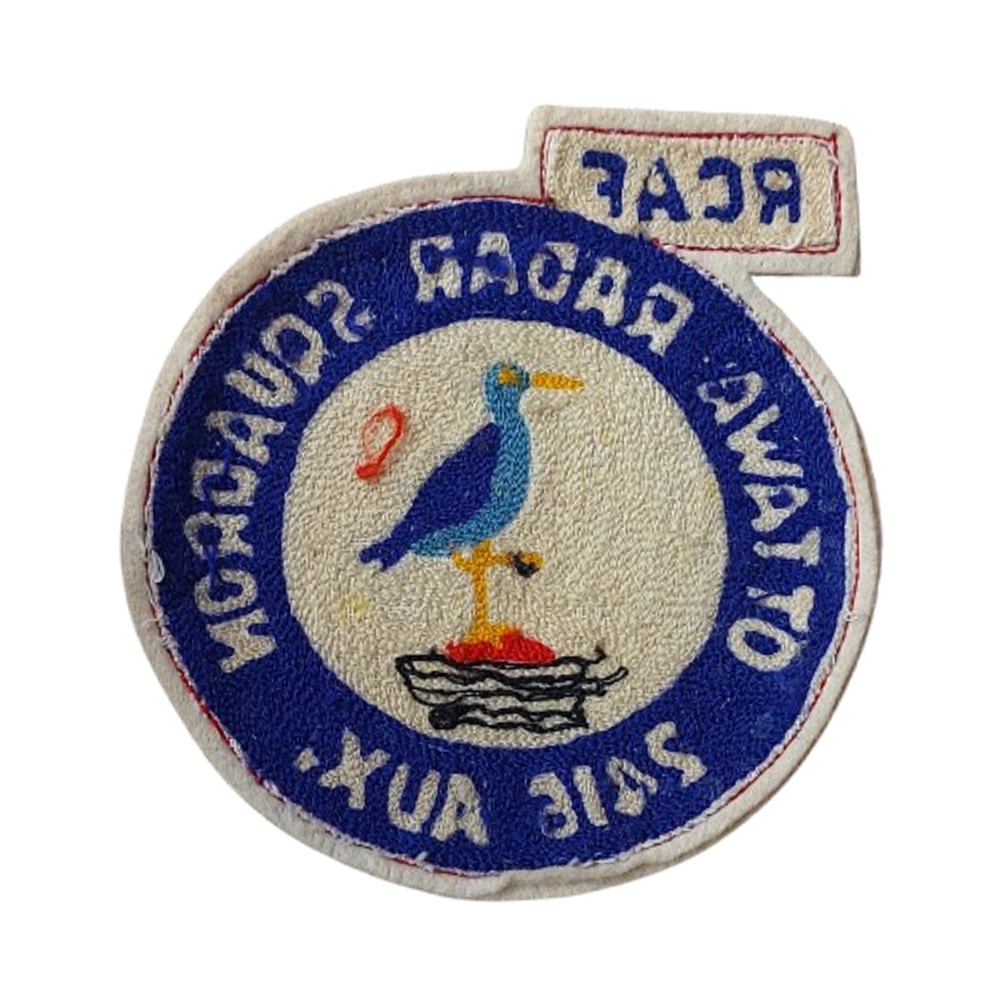 Post-WW2 Canadian RCAF 2416 Auxiliary Ottawa Radar Squadron Jacket Crest