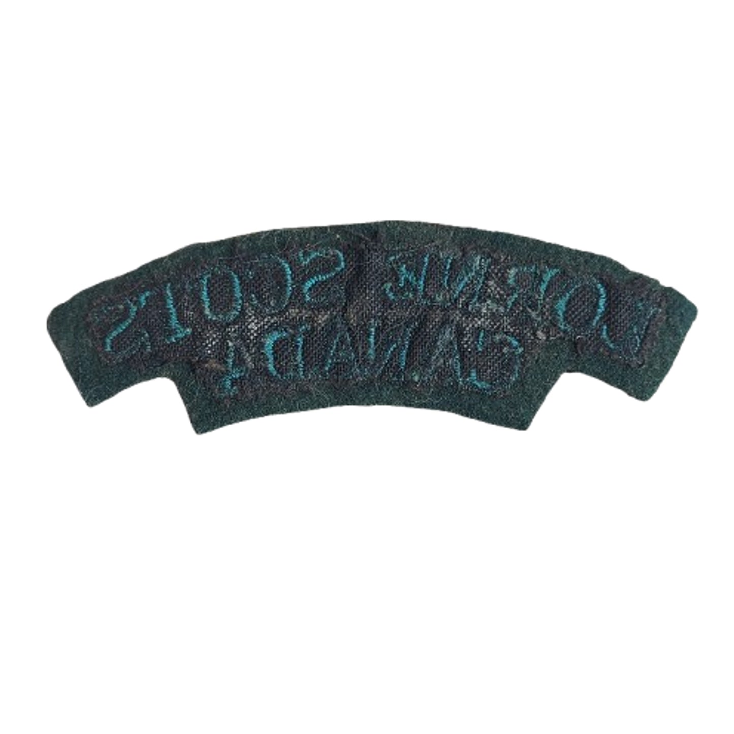 WW2 Canadian Lorne Scots Canada Cloth Shoulder Title