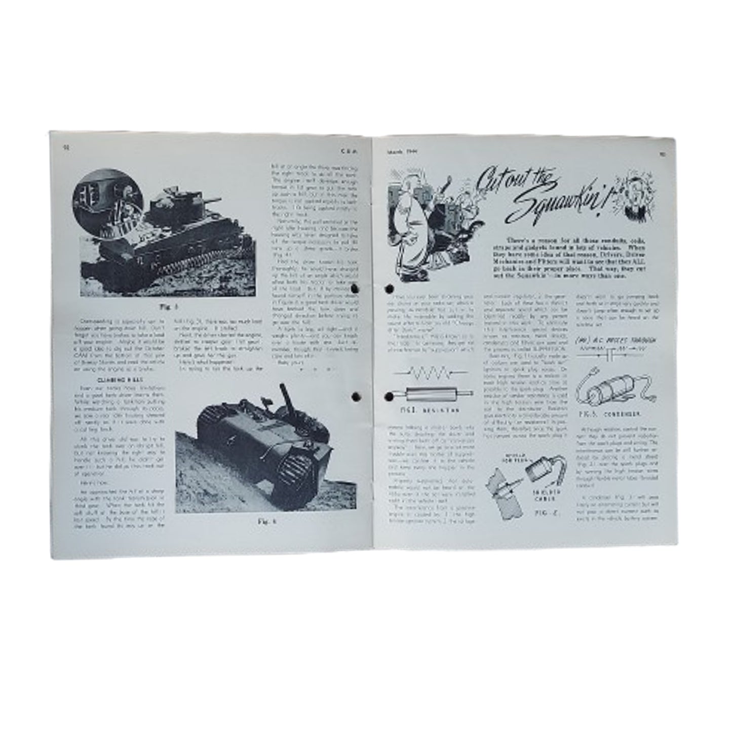 WW2 Canadian Armour Motor Magazine March 1944