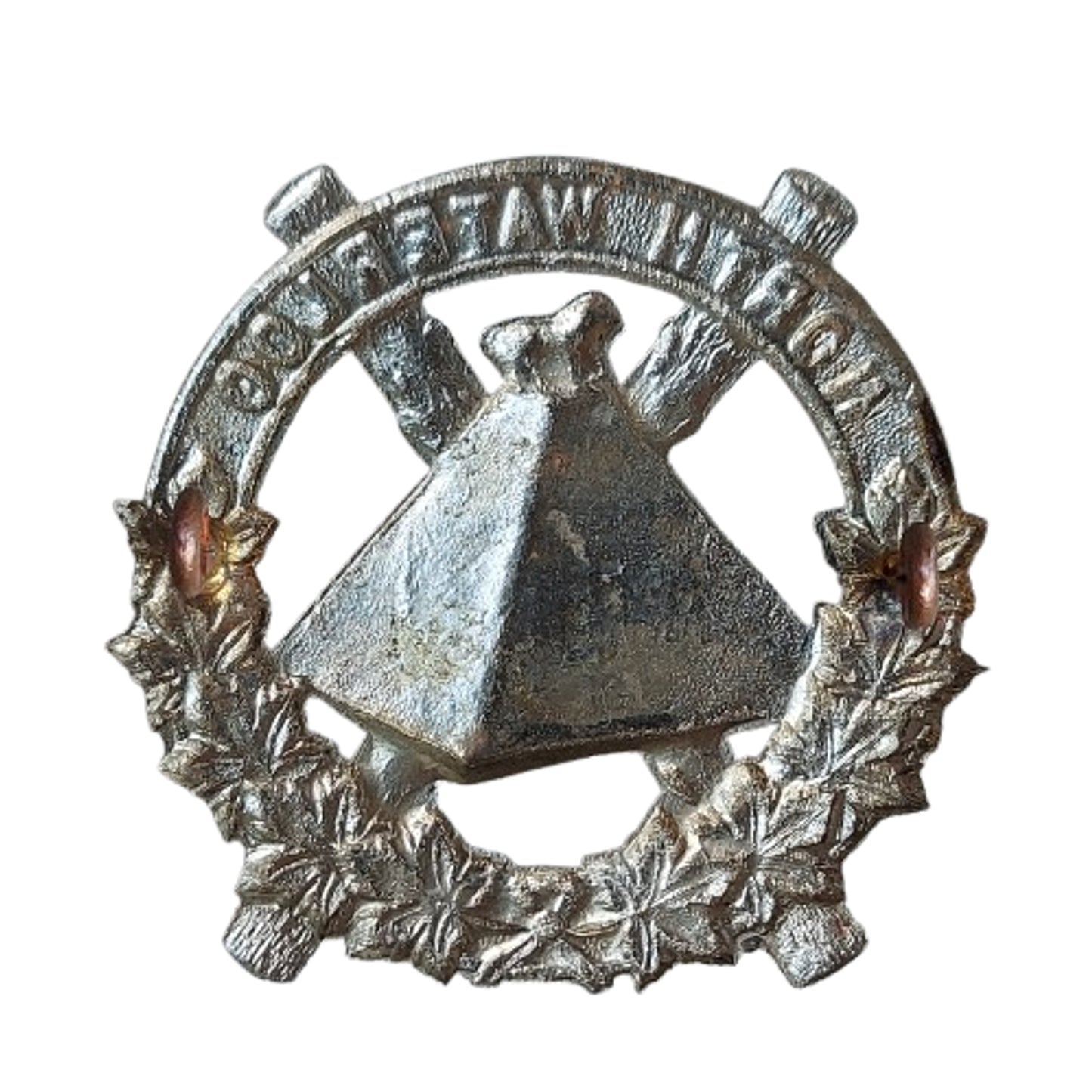 WW2 Canadian North Waterloo Regiment Cap Badge