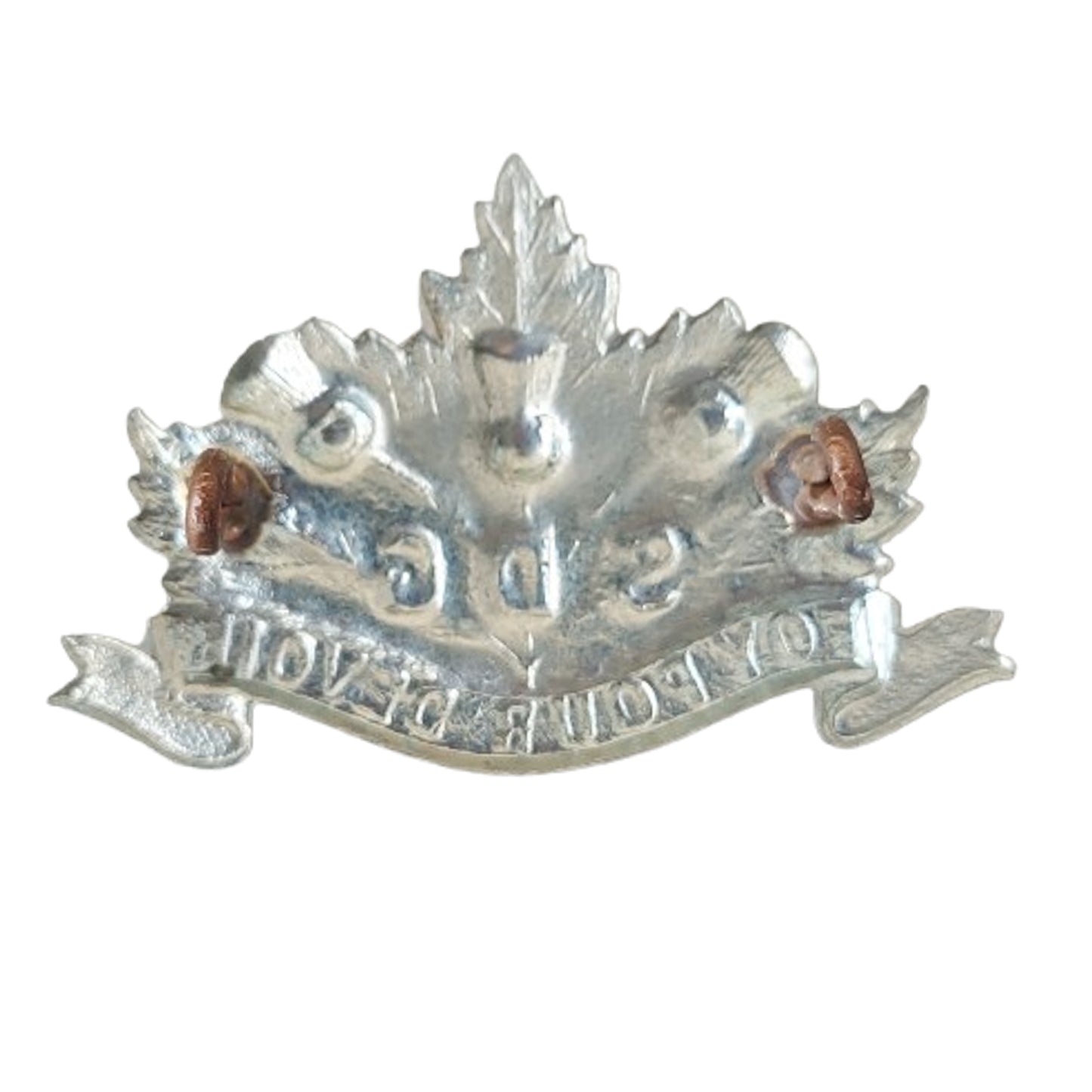 WW2 Canadian SDG Stormont Dundas And Glengarry Highlanders Collar Badge