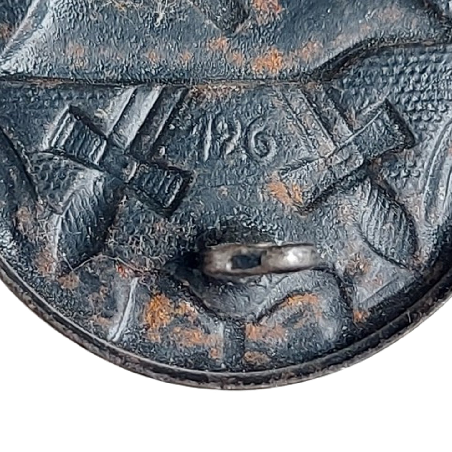 WW2 German Army Maker Marked 1939 Black Wound Badge