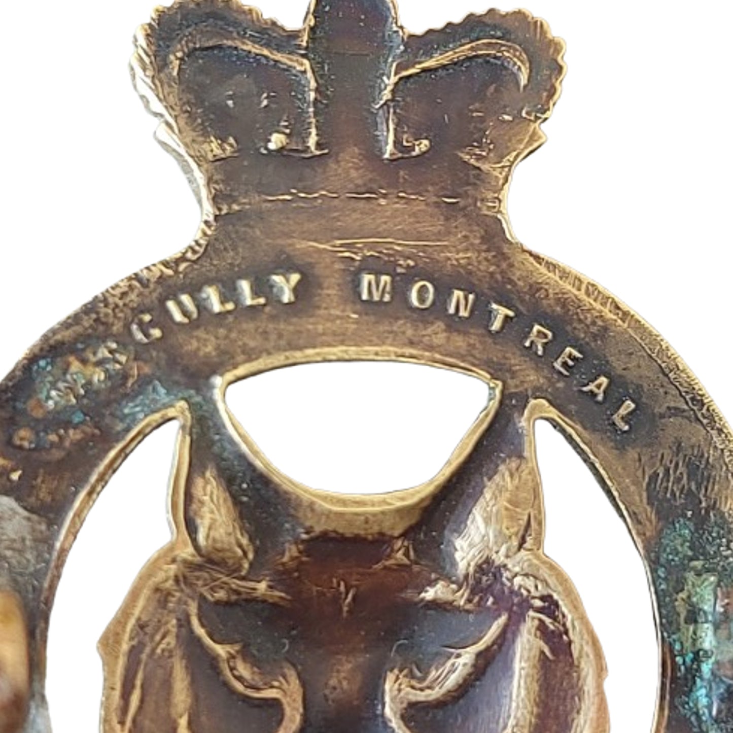 Pre-WW2 Canadian 18th Canadian Light Horse Cap Badge Scully Montreal