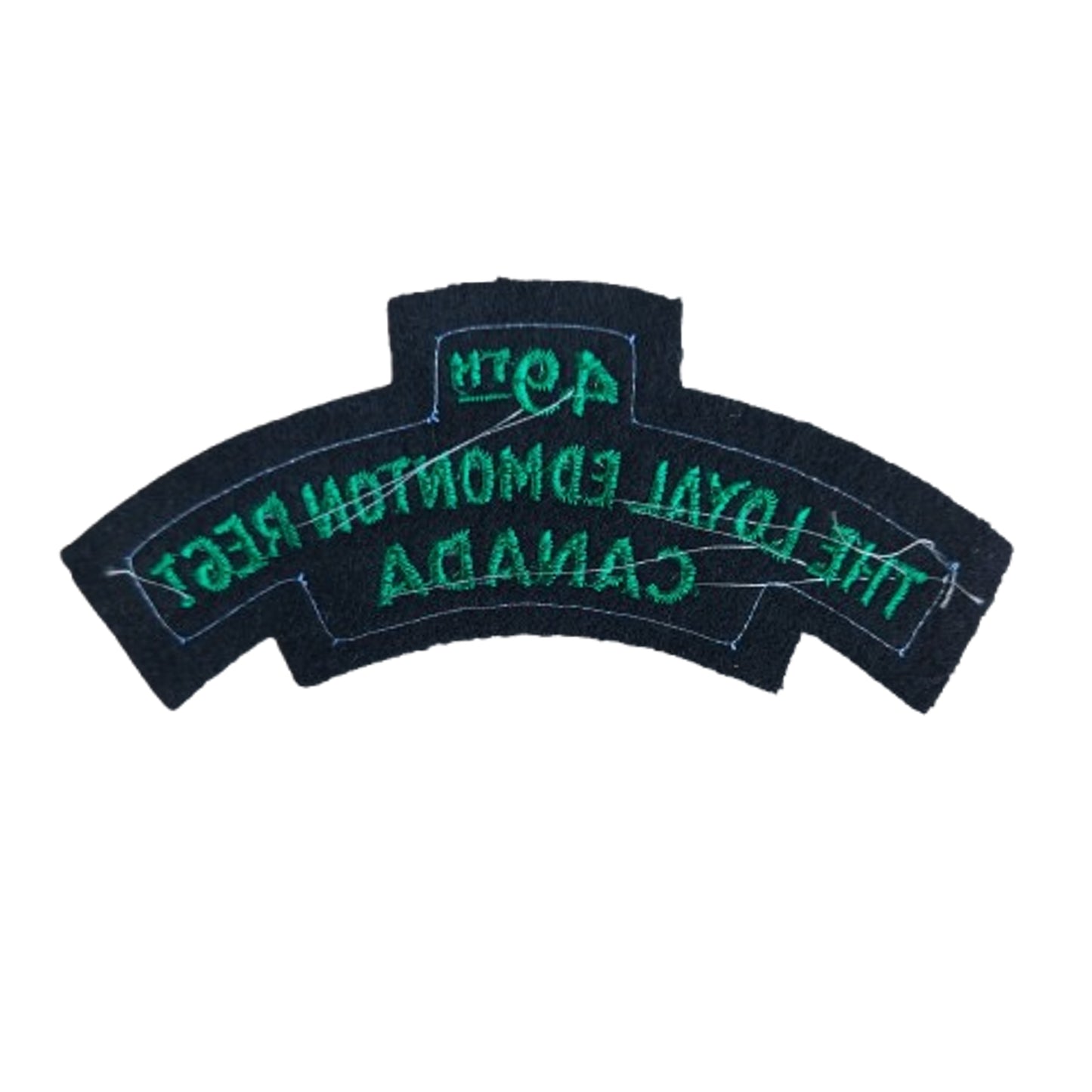 Post-WW2 Canadian 49th The Loyal Edmonton Regiment Canada Shoulder title