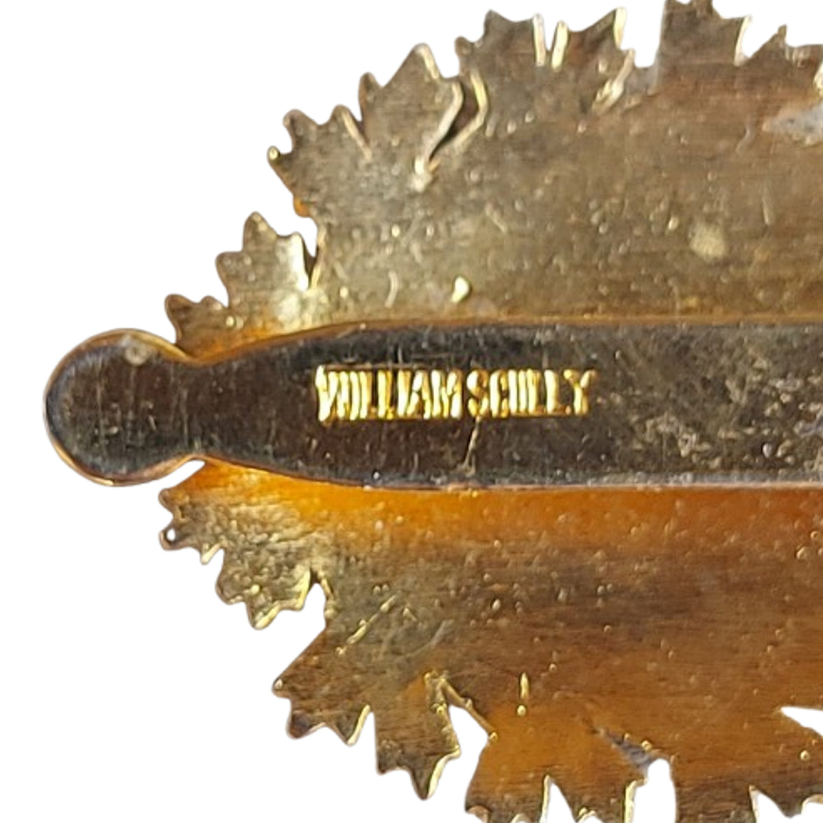 Post-WW2 Canadian Forces Signals Cap Badge Silliam Scully