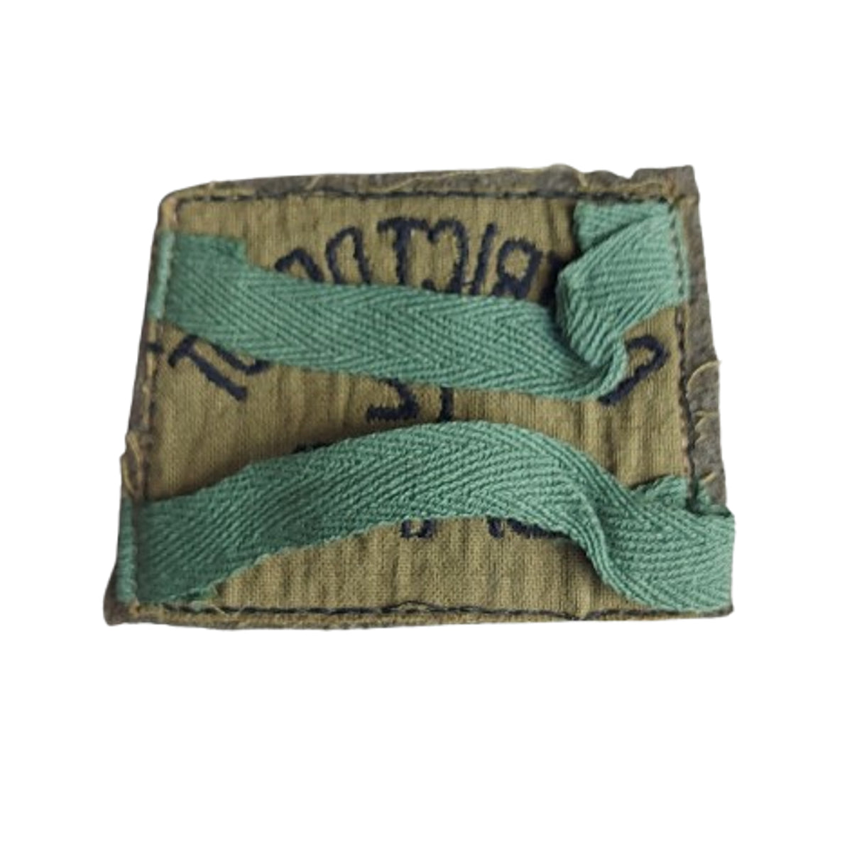 WW2 Canadian District Depot 12 Band Slip On Uniform Insignia