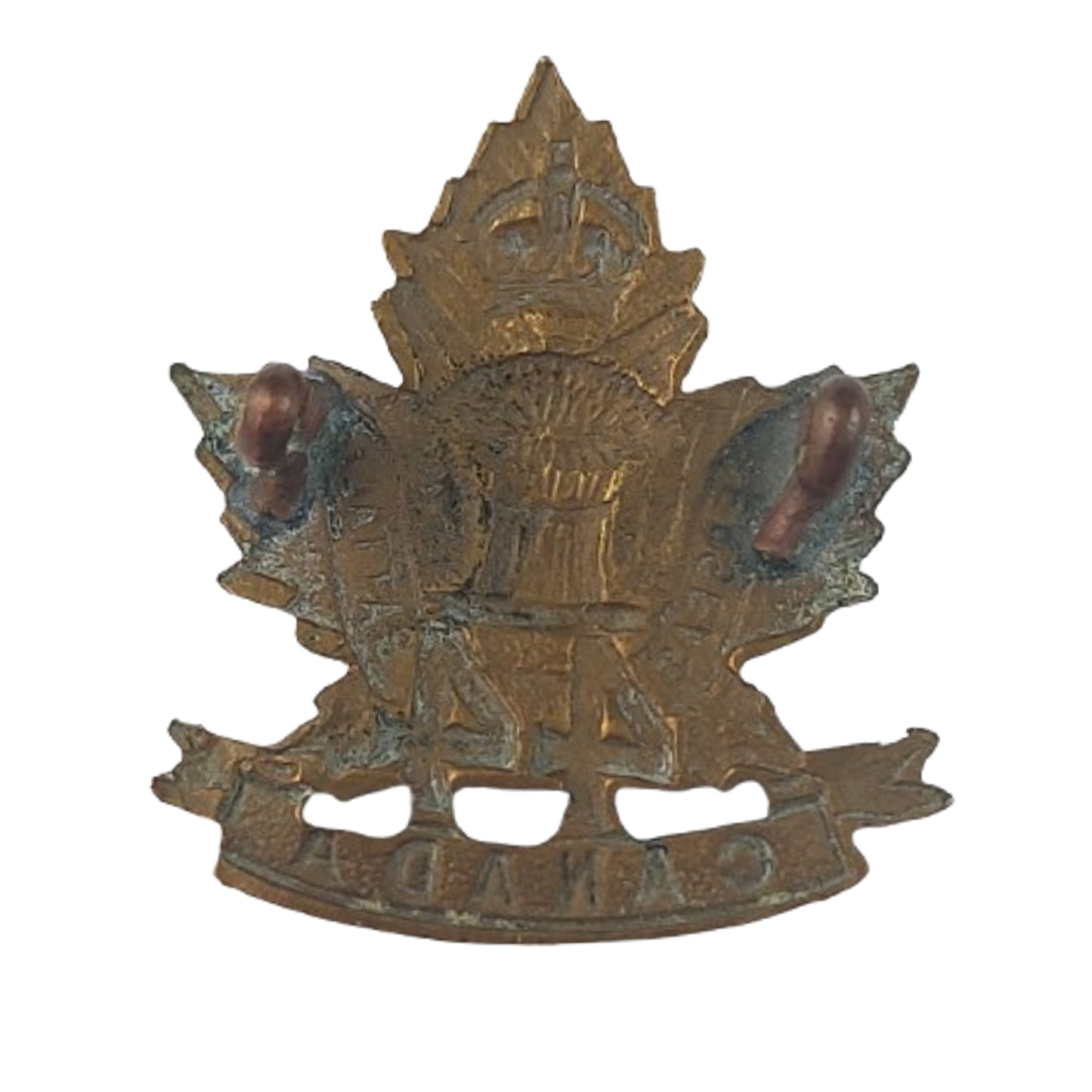 WW1 Canadian 44th Battalion Collar Badge Brandon Manitoba