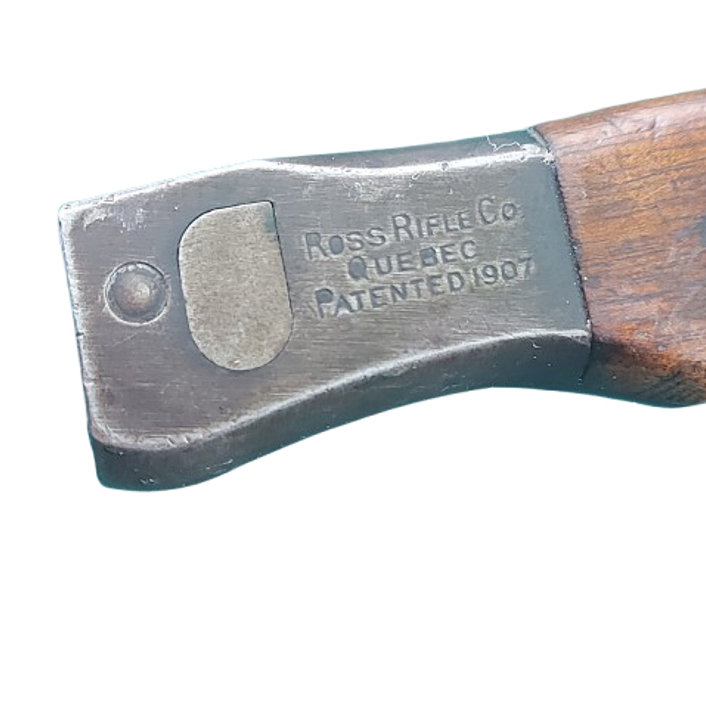 WW1 Canadian Mk.I Ross Rifle Bayonet In Scabbard