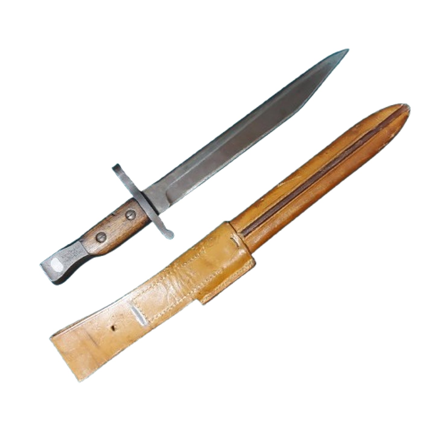 WW1 Canadian Mk.II Ross Rifle Bayonet In Scabbard