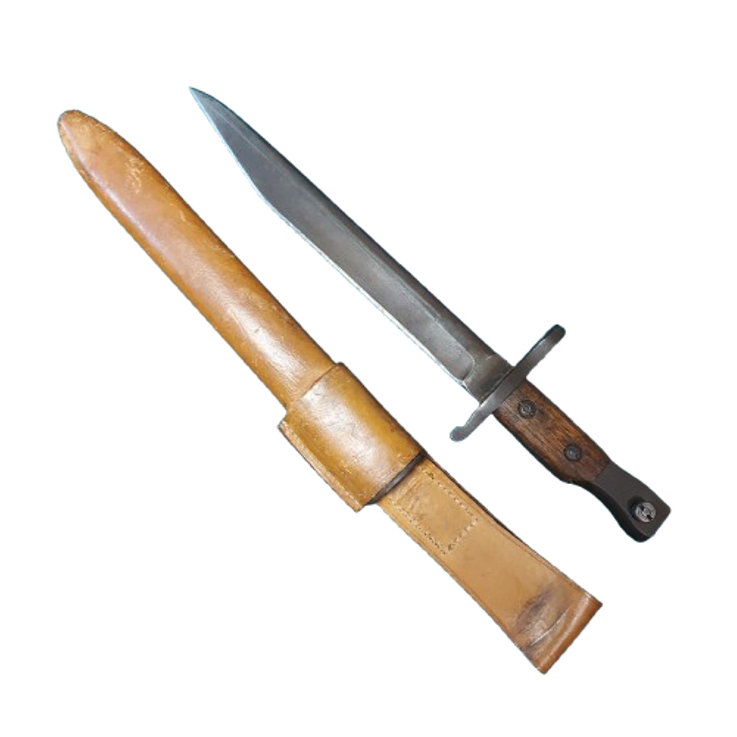 WW1 Canadian Mk.II Ross Rifle Bayonet In Scabbard