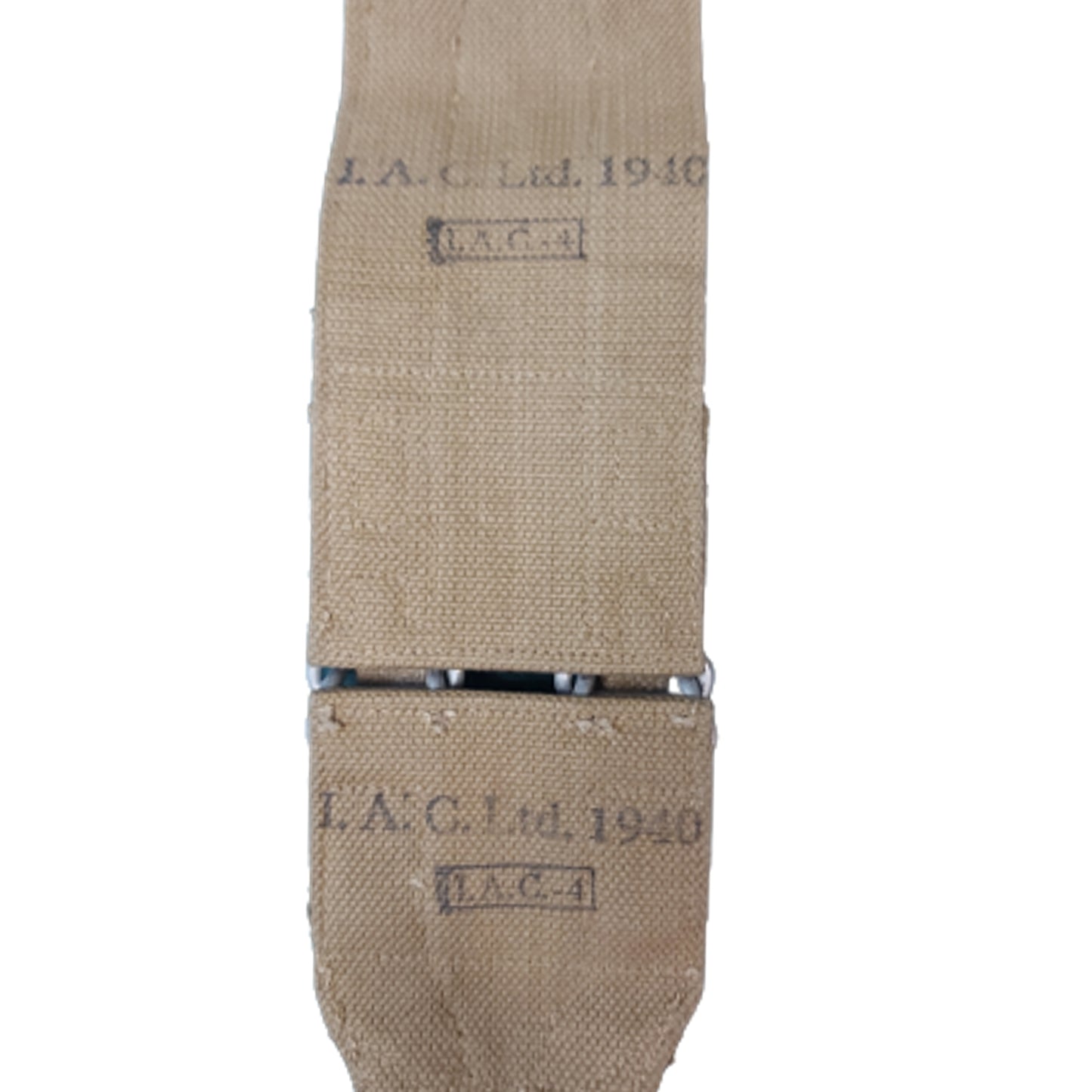 WW2 British Airborne Horsa Glider Pilot's Quick Release Lap Seat Belt