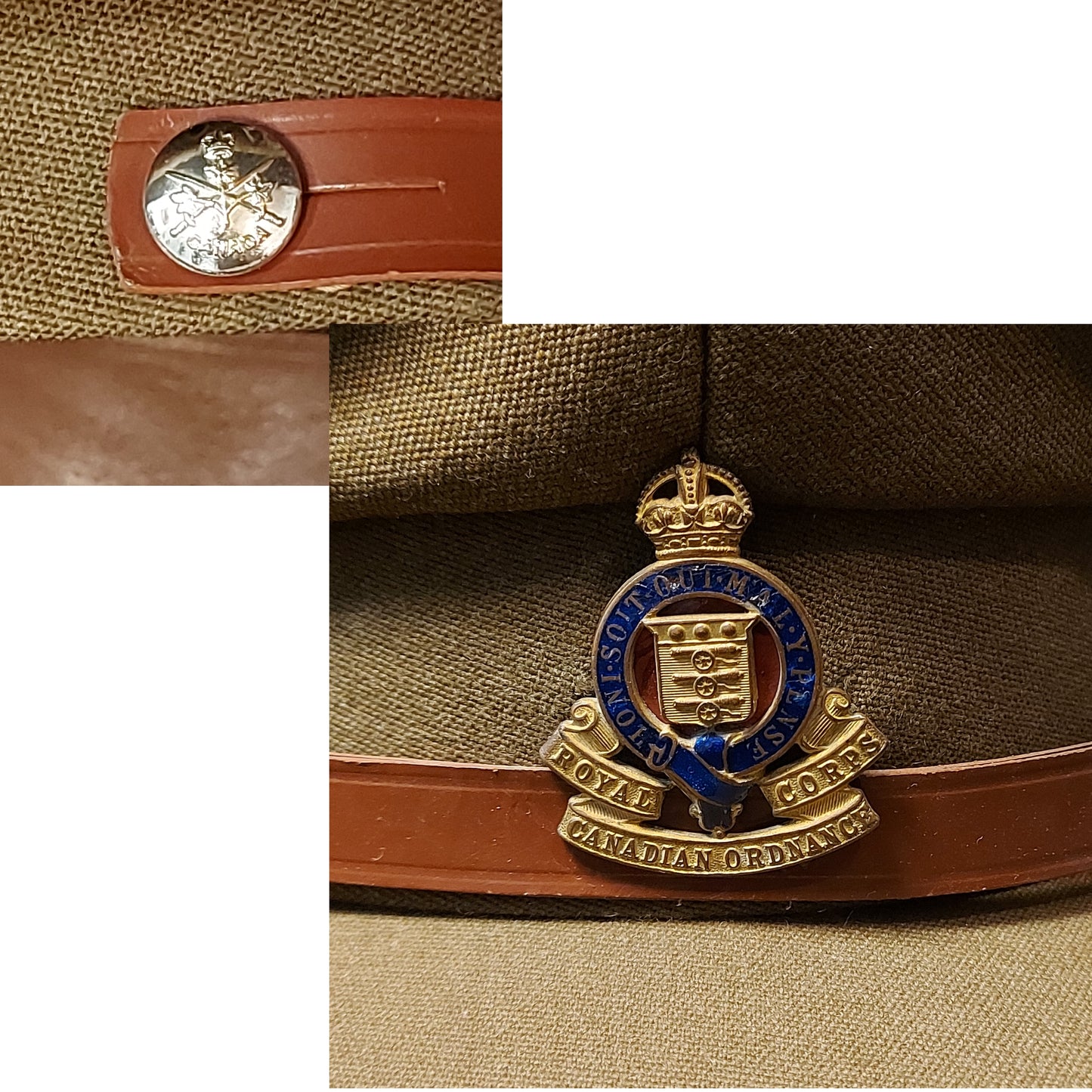 WW2 Canadian Named RCOC Royal Canadian Ordnance Corps Officer's Complete Uniform Set