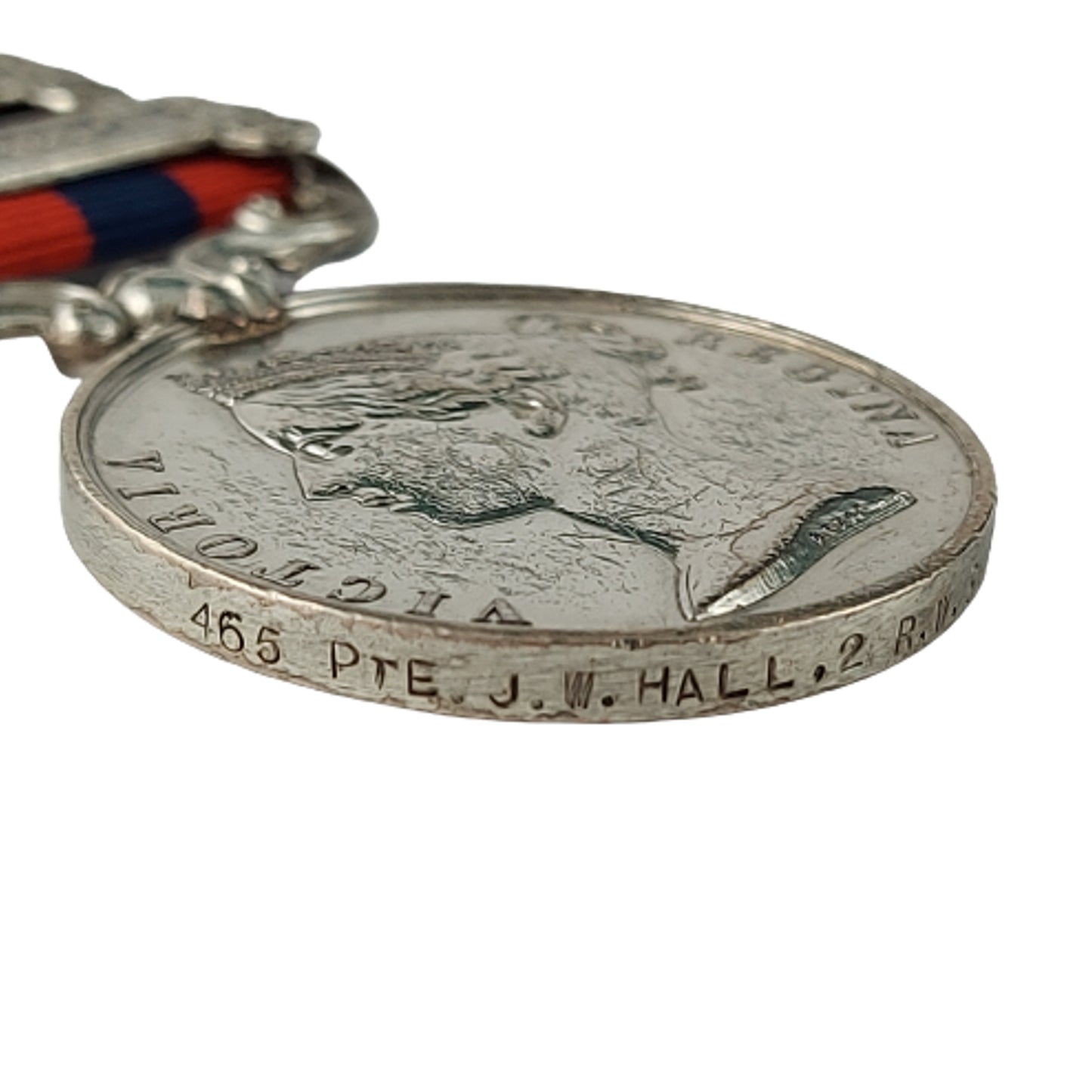 Pre-WW1 British 1854 India General Service Medal With 2 Bars - Royal West Surrey Regiment