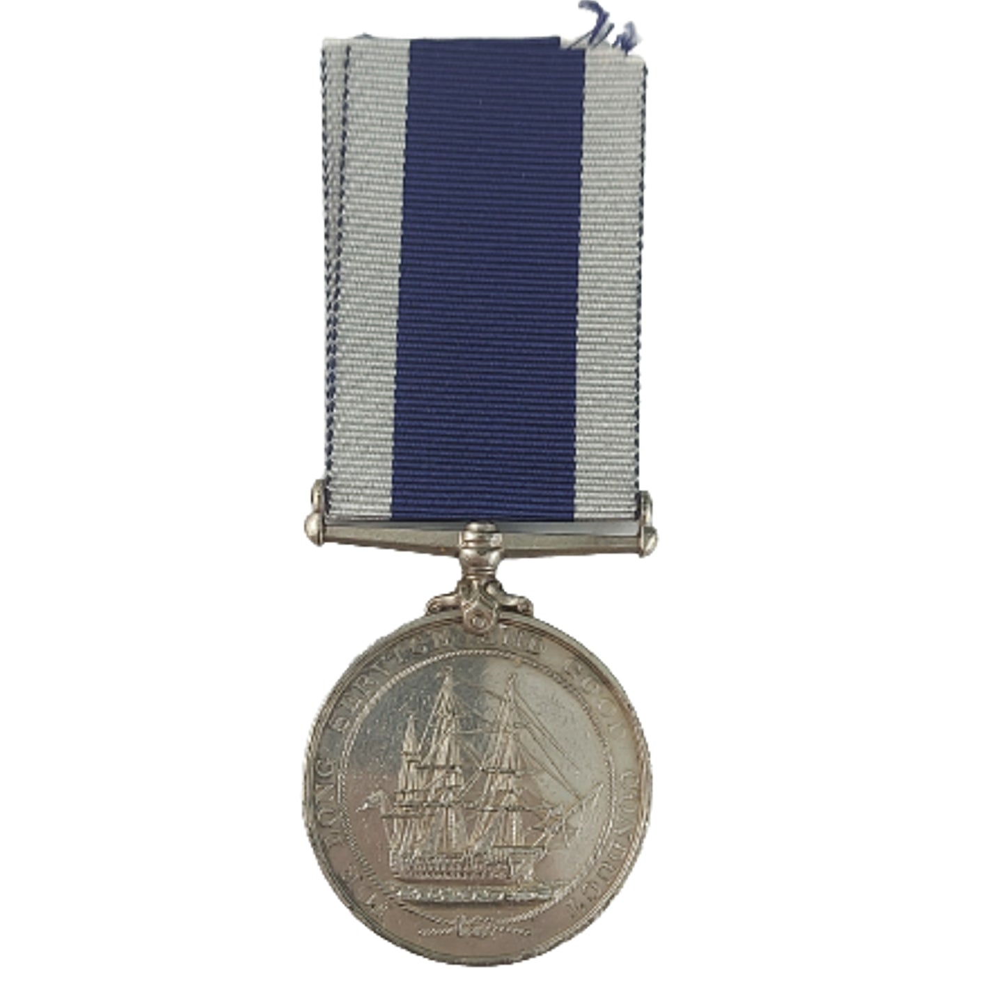 Pre-WW1 British RN Royal Navy LSGC Long Service Good Conduct Medal HMS Victory