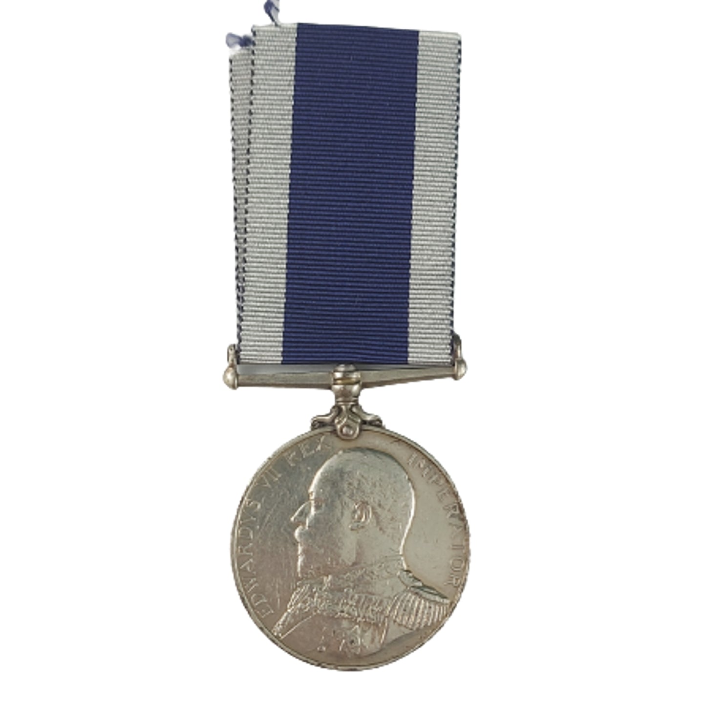 Pre-WW1 British RN Royal Navy LSGC Long Service Good Conduct Medal HMS Victory