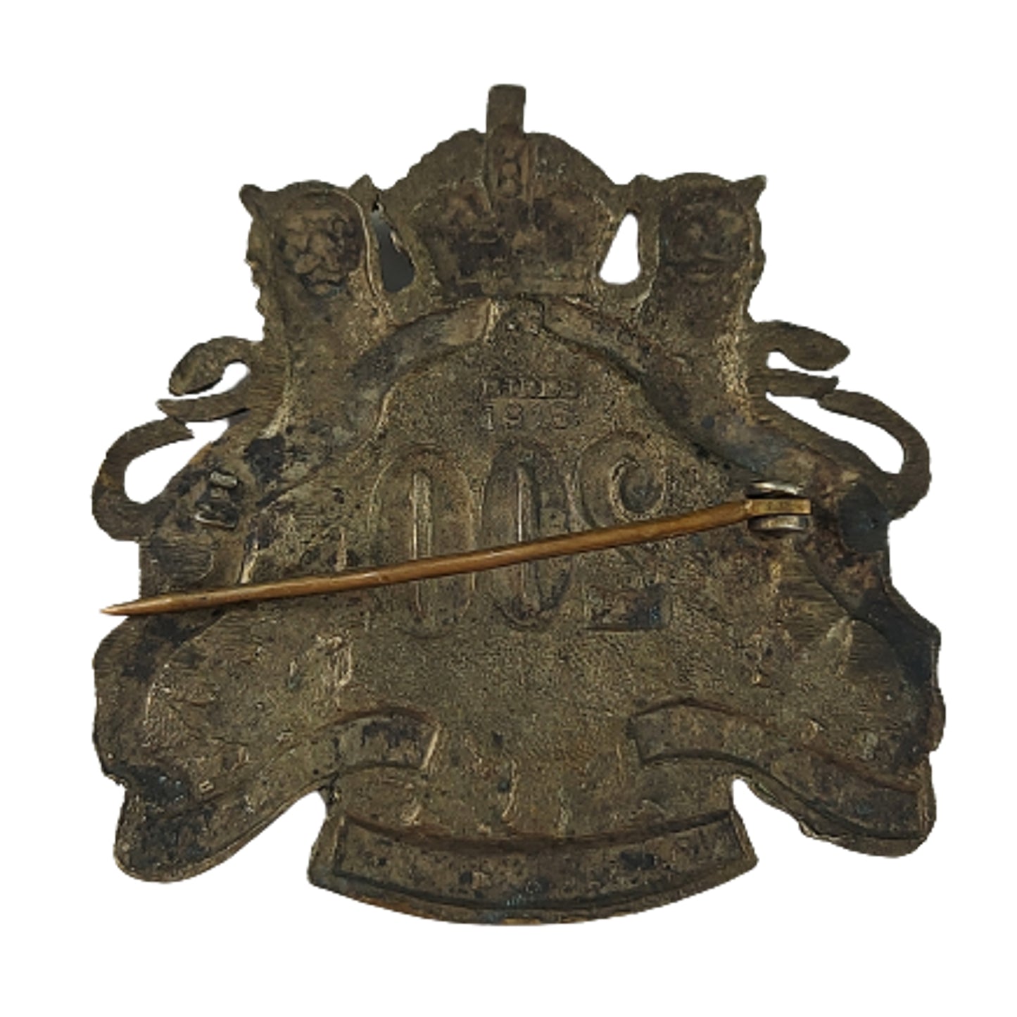 WW1 Canadian 200th Battalion Officer's Cap Badge - Winnipeg Battalion