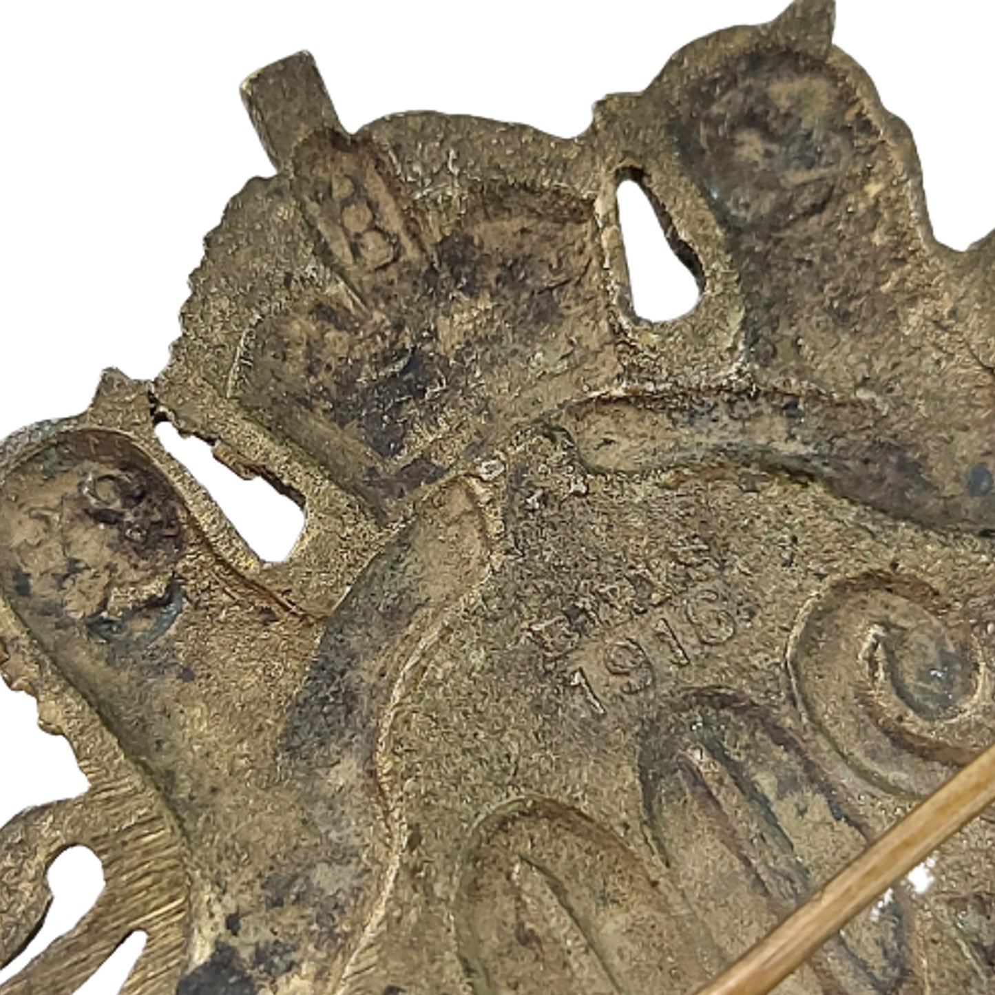 WW1 Canadian 200th Battalion Officer's Cap Badge - Winnipeg Battalion