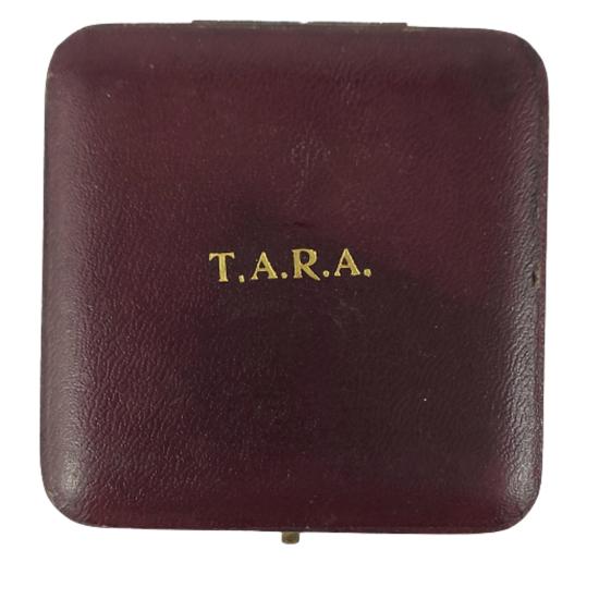 Cased 1933 Territorial Army Rifle Association Medallion