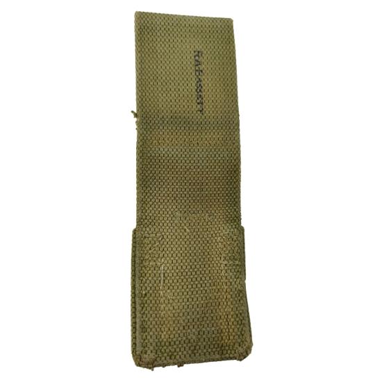 Named WW1 British P08 Webbing Bayonet Frog
