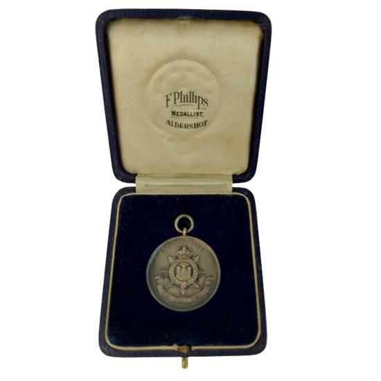 Cased British 1926 Military Sports Award Medallion