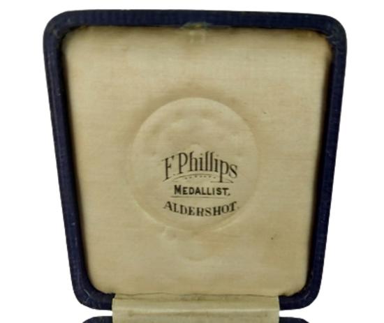 Cased British 1926 Military Sports Award Medallion