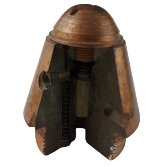 WW1 British Canadian Inert 3 Inch Howitzer Cut-Away Impact Fuse