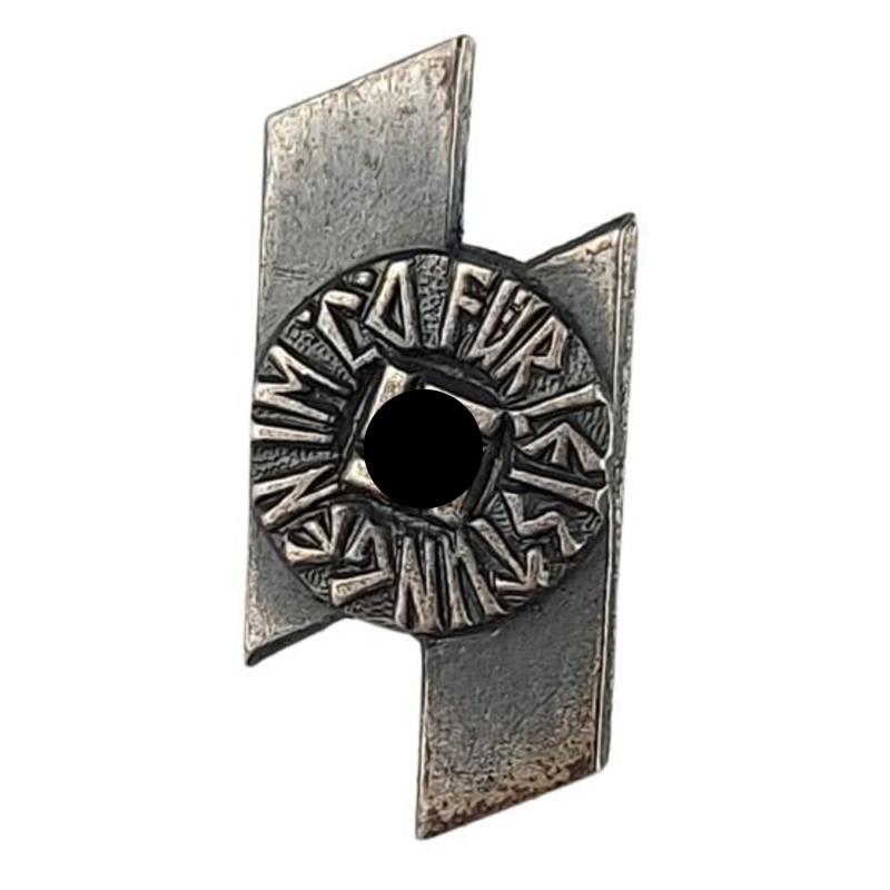 WW2 German HJ Hitler Youth Miniature Silver Proficiency Badge