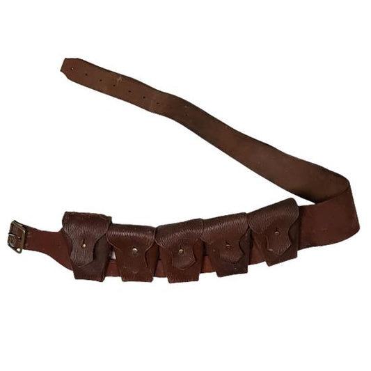 WW1 RCA Royal Canadian Artillery Leather Bandolier 1917