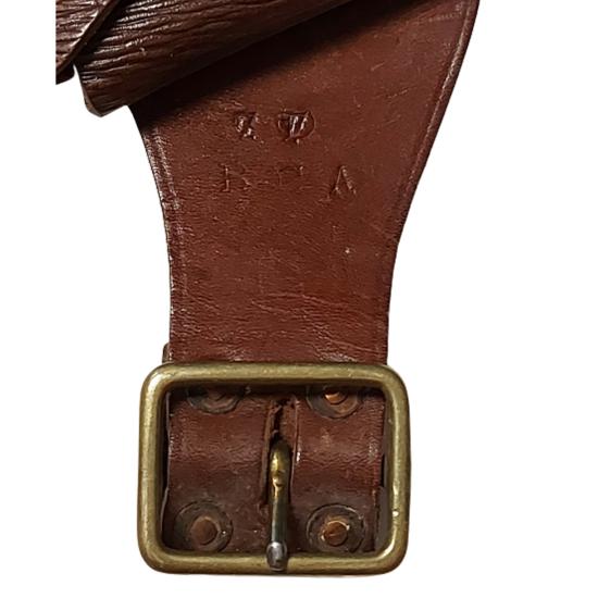 WW1 RCA Royal Canadian Artillery Leather Bandolier 1917