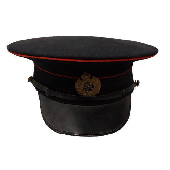 WW2 British Royal Engineers Officer's Visor Cap