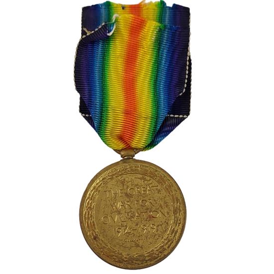 WW1 British Victory Medal - RNVR - Royal Naval Veterans Reserve