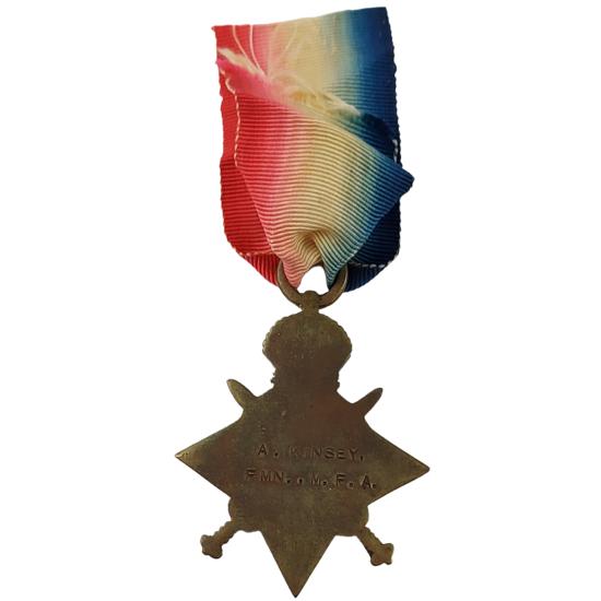 WW1 British 1914-1915 Star - Mercantile Fleet Auxiliary