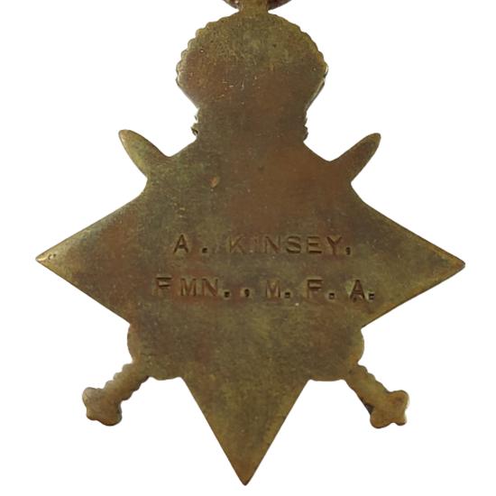 WW1 British 1914-1915 Star - Mercantile Fleet Auxiliary