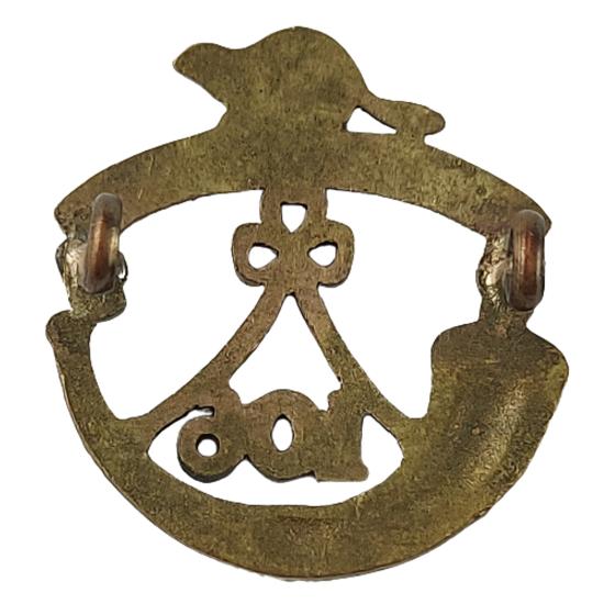 Pre-WW1 Canadian 106th Battalion Collar Badge - Winnipeg Light Infantry