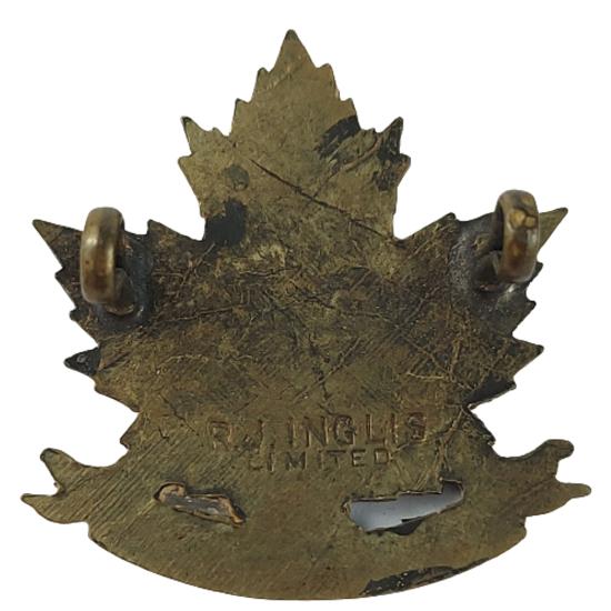 WW1 Canadian 45th Battalion Collar Badge - Brandon Manitoba