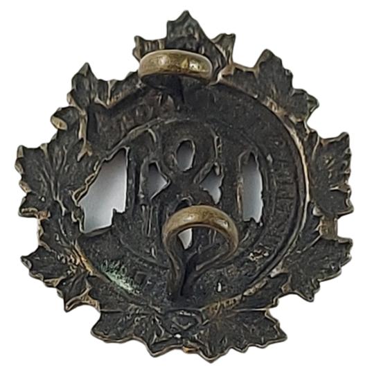 WW1 Canadian 181st Battalion Collar Badge - Brandon Manitoba