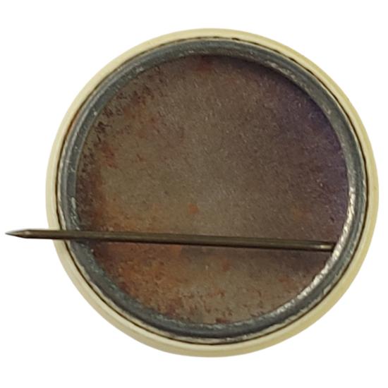 King George VI And Queen Elizabeth Coronation Celluloid Button