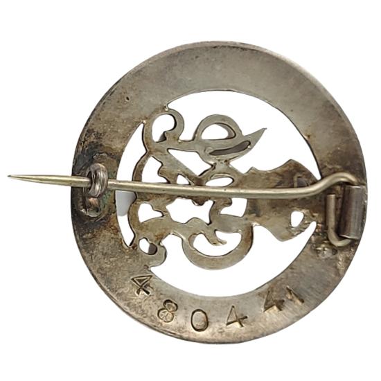 WW1 British BEF Class A Service Badge - For King And Empire Services Rendered