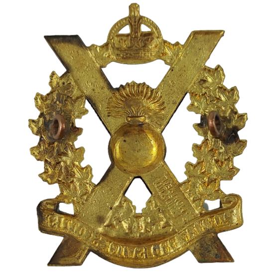 WW2 Canadian The New Brunswick Scottish Cap Badge